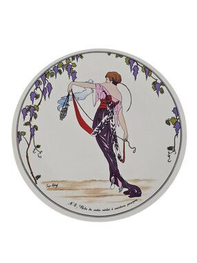 Villeroy & Boch Art Nouveau Decorative Salad Plate Design 1900 No. 6